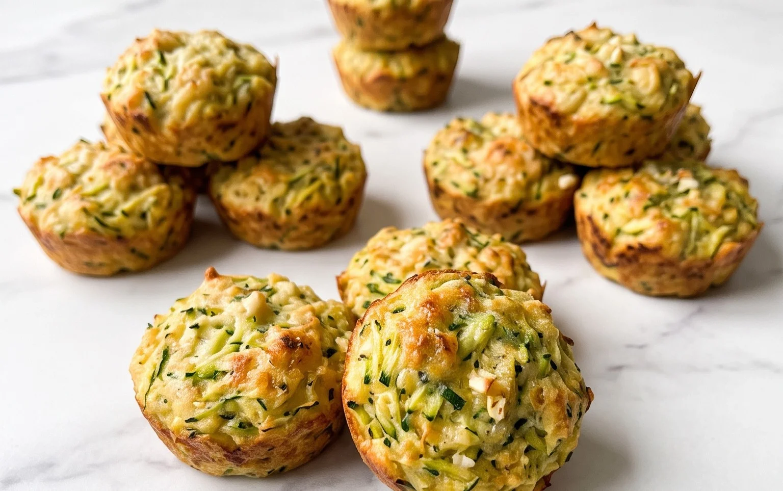 Zucchini Garlic Bites