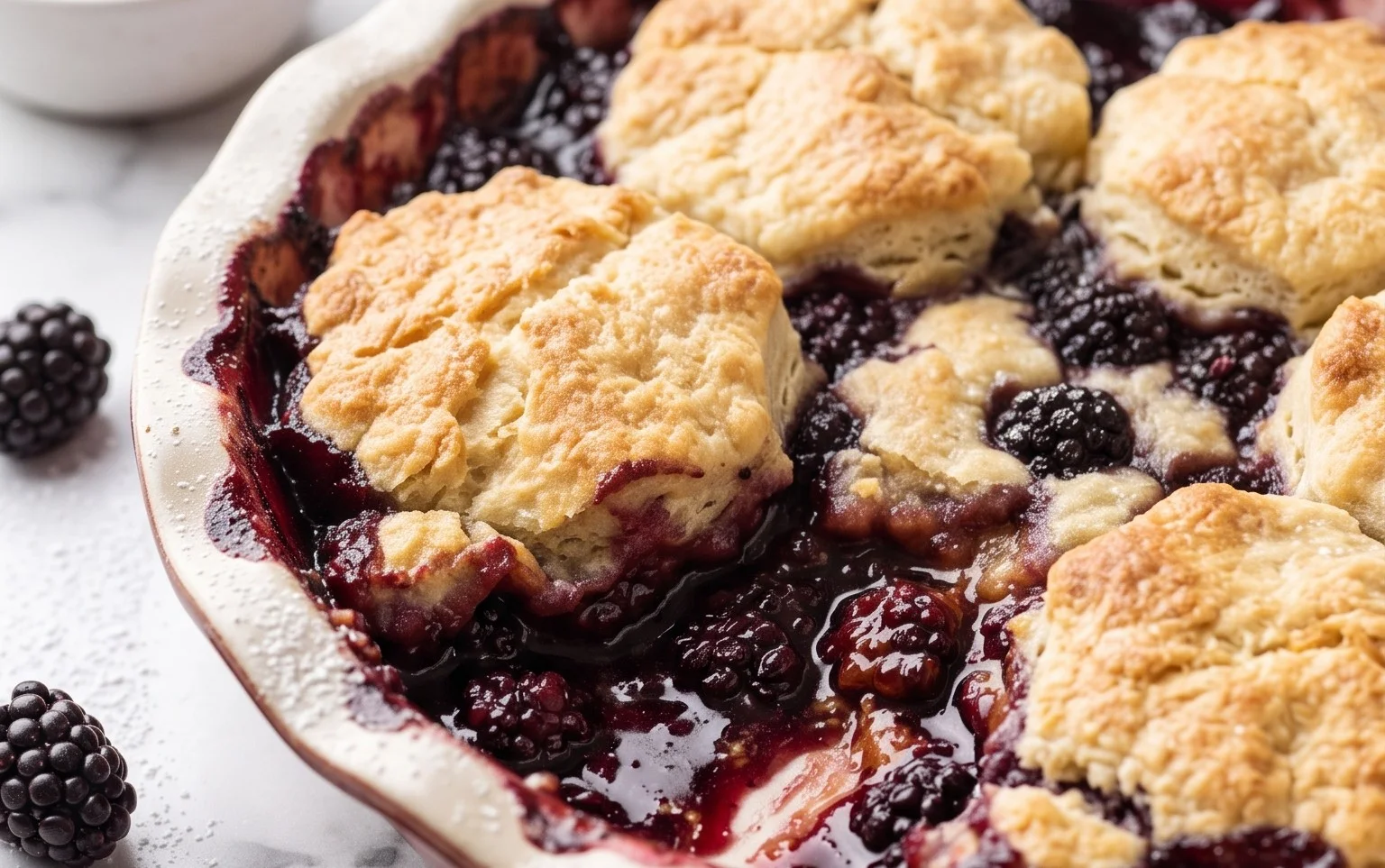 The Pioneer Women's Blackberry Cobbler