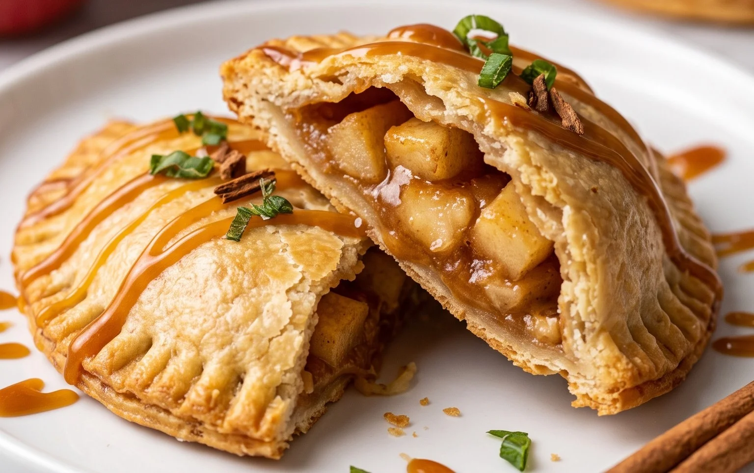 Caramel Apple Empanadas