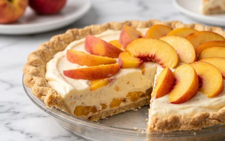Peaches and Cream Pie