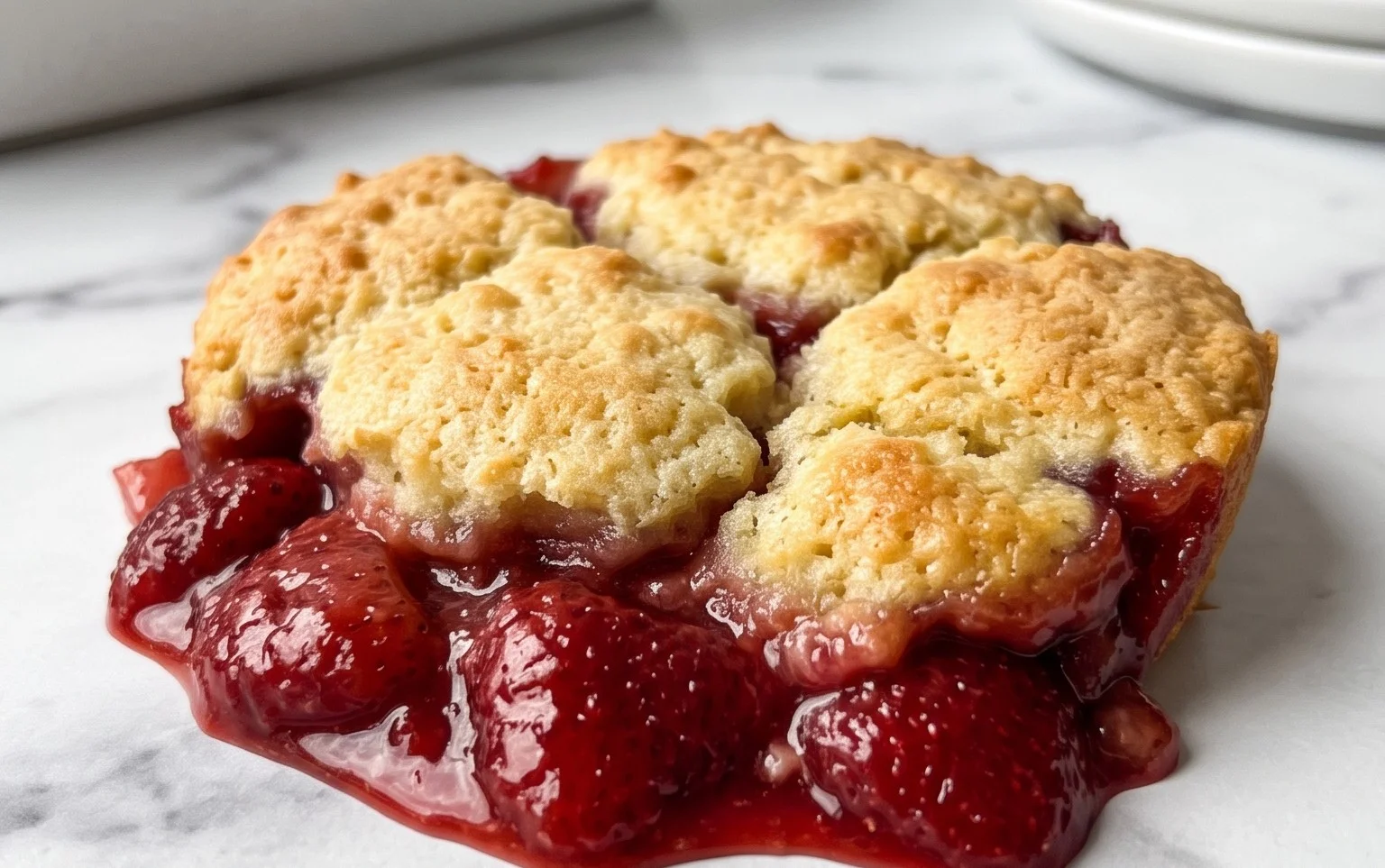 Strawberry Cobbler