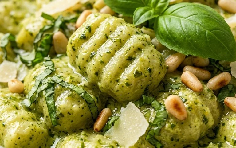 Creamy Pesto Gnocchi