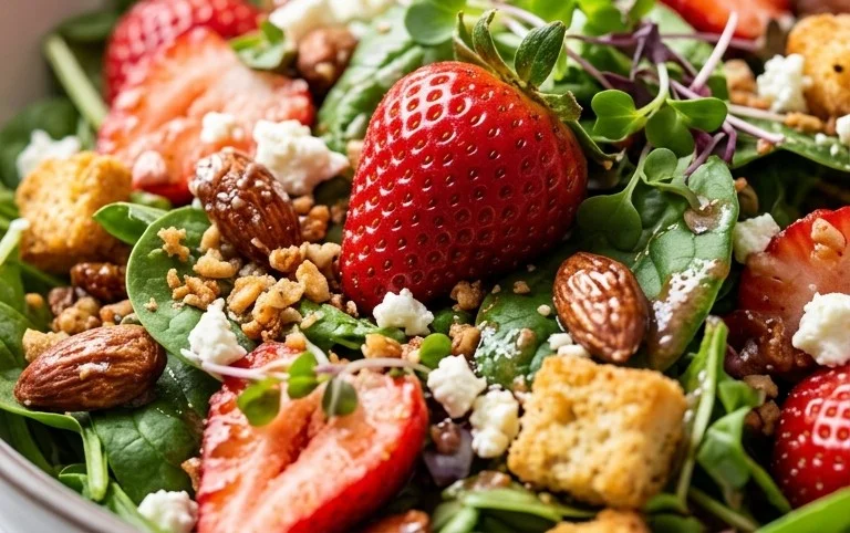 Strawberry Crunch Salad