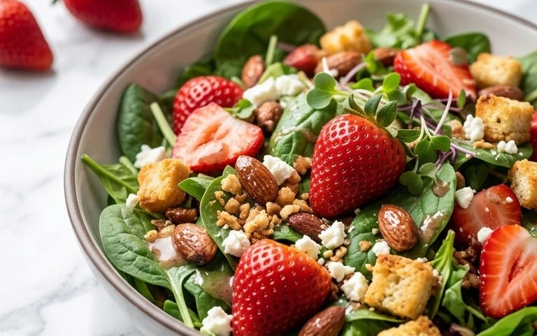Strawberry Crunch Salad