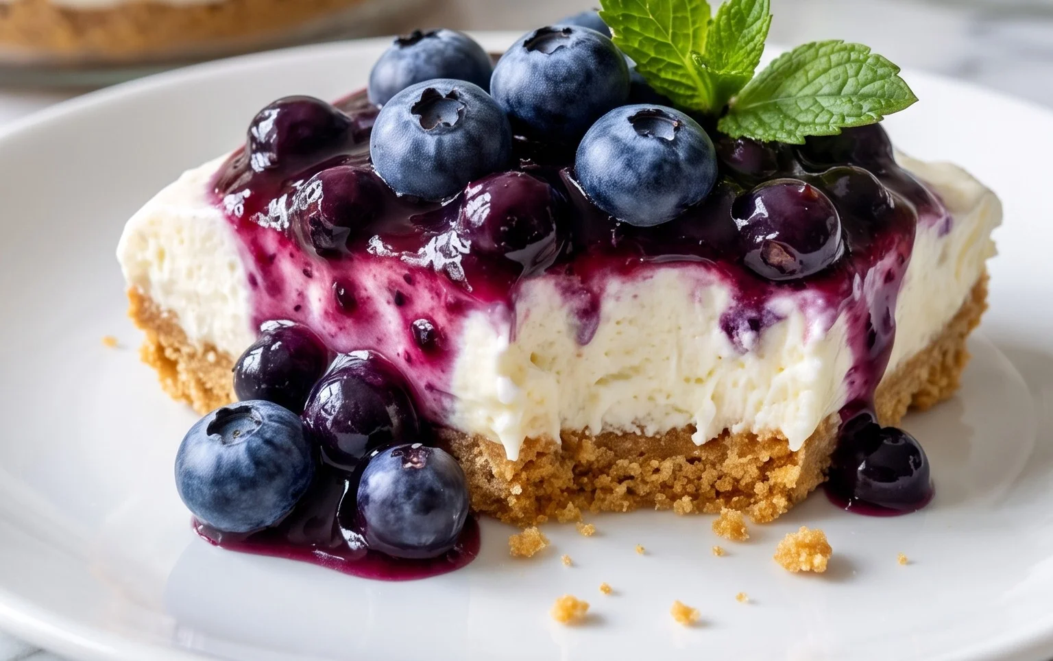 No-Bake Blueberry Yum Yum