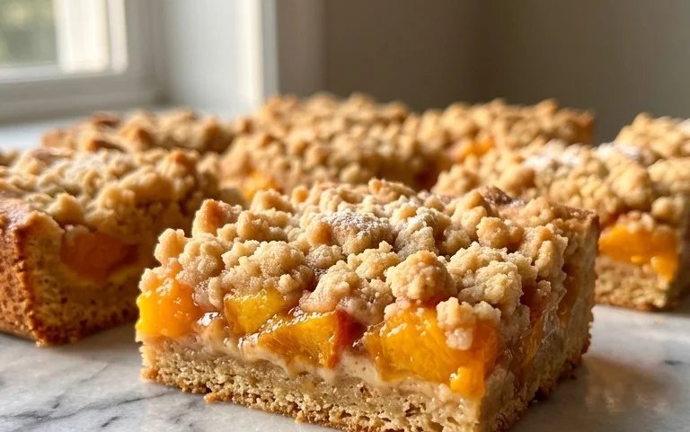 Fresh Peach Crum extractb Bars