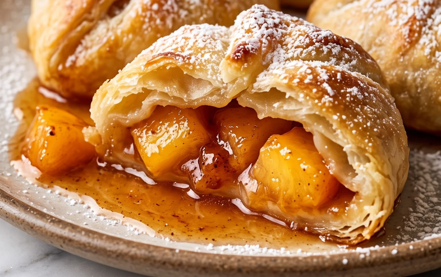 Peach Dumplings