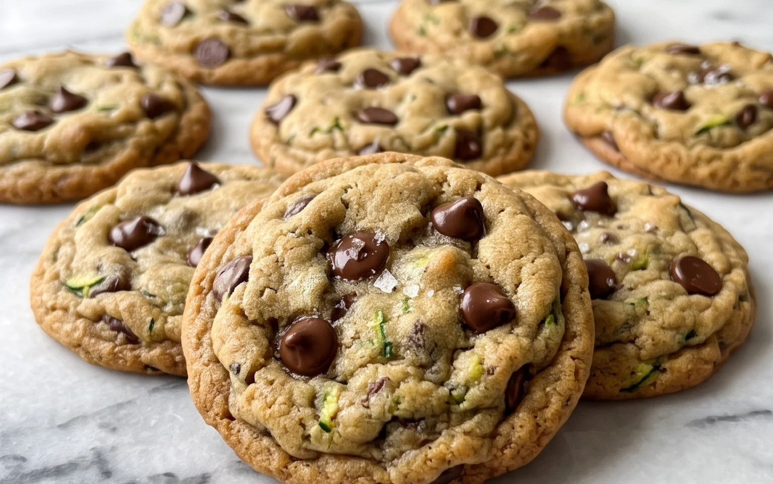 Zucchini Chocolate Chip Cookies