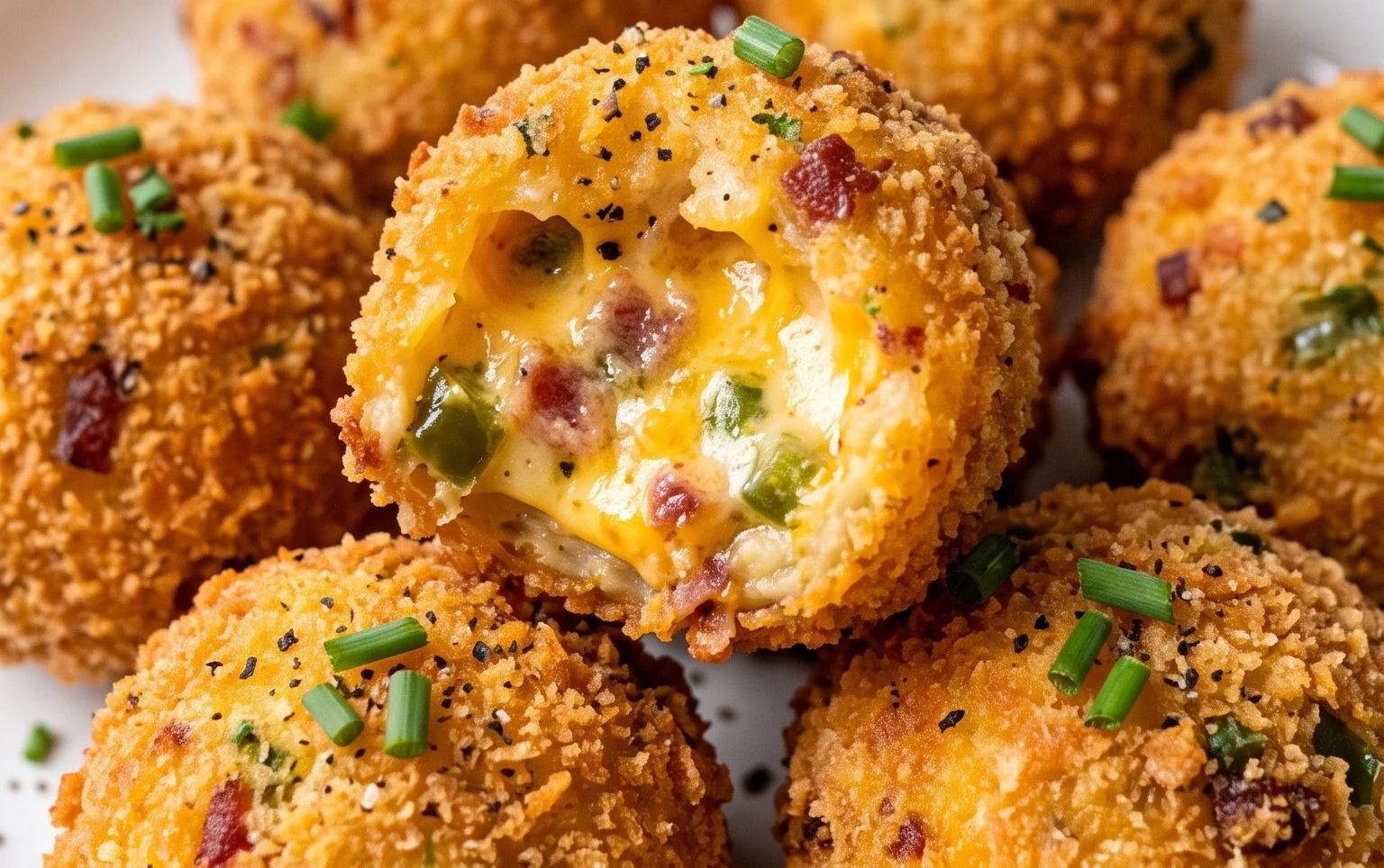 Beef Bacon Jalapeño Popper Cheese Balls