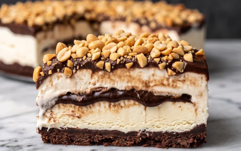 Buster Bar Ice Cream Cake