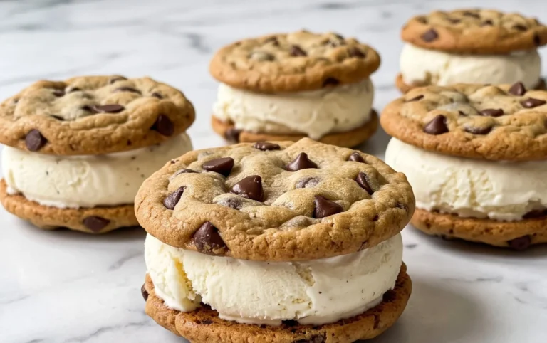 Cookie Ice Cream Sandwiches (Like a Chipwich!)