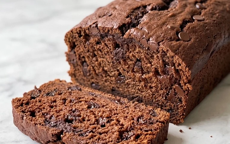 Double Dark Chocolate Zucchini Bread