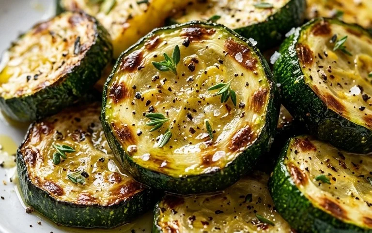 Simple Herb-Infused Roasted Zucchini Recipe