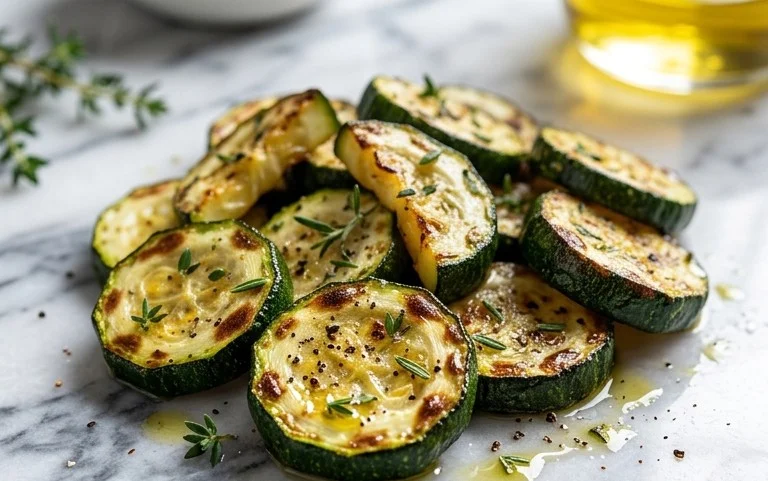 Simple Herb-Infused Roasted Zucchini Recipe